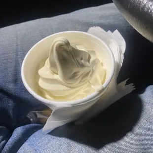 Vanilla soft serve