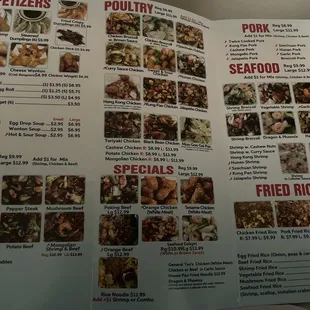 To go menu, back, ignore out of date prices
