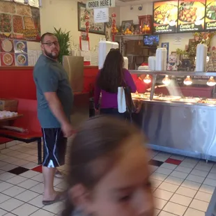 Waiting in line about 10 mins later there was about 20 people in line no lie