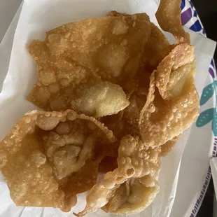 Cheese wontons