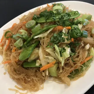 Savory Shrimp Rice Stick Noodles (Pancit Malabon)