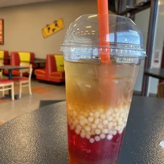 TAJOS Drink (Tapioca-Jello-Sugar Cane Drink)