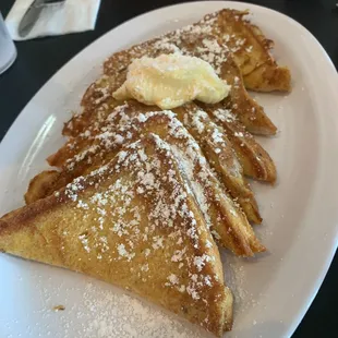 The best French toast I have ever had.