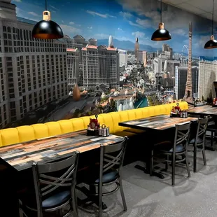 sushi and sashimi, outside