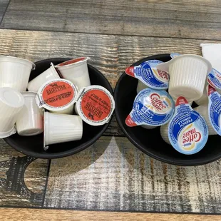 Creamer choices