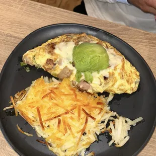 Chicken Apple Sausage Omelette