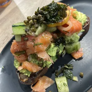 Smoked Salmon Avocado Toast