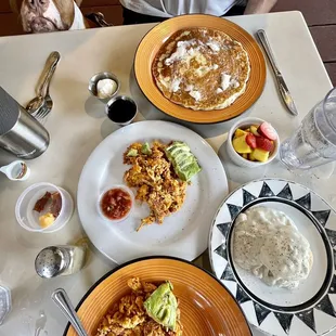 Split, Baja as a scramble, comes w/ 2 sides! Enough for 2