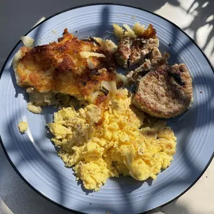 Turkey Sausage Scramble