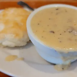 Single Biscuit &amp; Gravy
