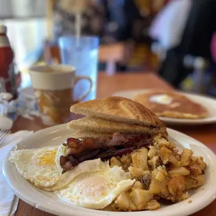 Eggs N&apos;at. Well you can see what the order is! Everything was perfect.