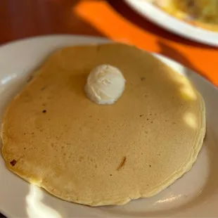 a stack of pancakes on a plate