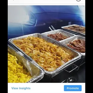 Eggs-R-Us caters breakfast!