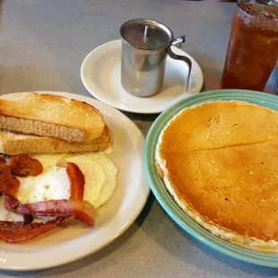 Breakfast tour! A little bit of everything :)