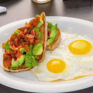 Avocado Toast & Eggs