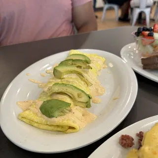 Baja Chicken Omelet