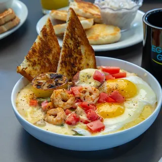 Shrimp & Grits Bowl