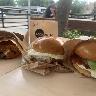 D Street Sausage sandwich