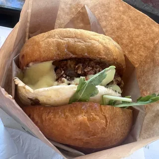 Crab Benedict Sandwich