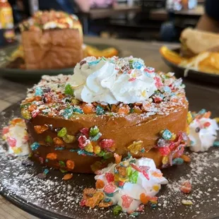 Fruity Pebble French Toast