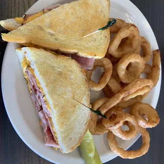 Grilled Ham & Cheese Sandwich