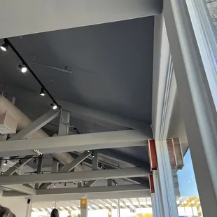 a view of the interior of the restaurant