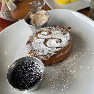 Side of Cinnabomb French toast