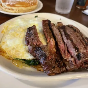 Steak Skillet , medium rare