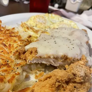 Chicken fried chicken