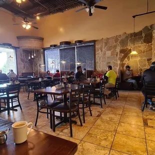 The Cafe. Employees talk very loud