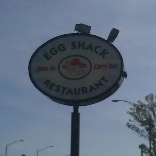 a sign for a restaurant