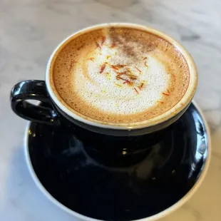 red rooibos cappuccino (sub oatmilk)