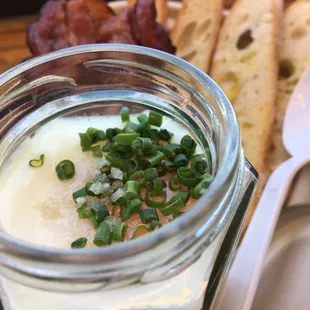 Egg Slut with Bacon -- YUM!!