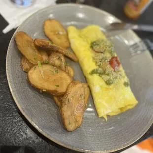 Shrimp and Crab Omelette