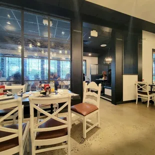 View from our table of a separate dining room.
