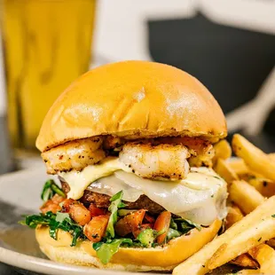 Surf &amp; Turf Burger by eggspectation