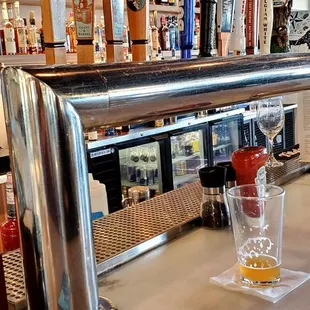 A view from the bar....