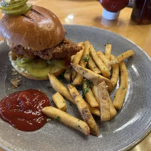 Hot Chicken Sandwich