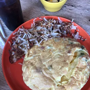 Fluffy omelette