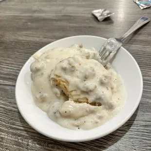 Biscuit and Sausage Gravy