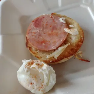 Sad original eggs Benedict