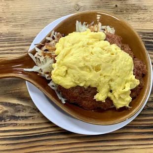 Corned Corn Beef Hash Skillet