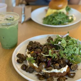 Cremini Mushroom Toast