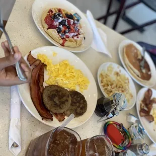 Very Berry Waffles and that Sweet Tea was top tier