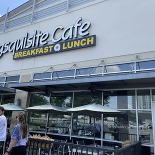 Front of this breakfast place in Frisco!!