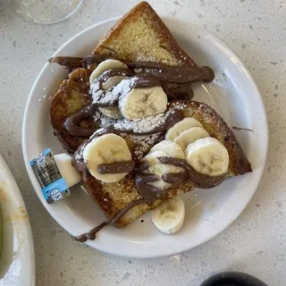Banana Nutella French Toast