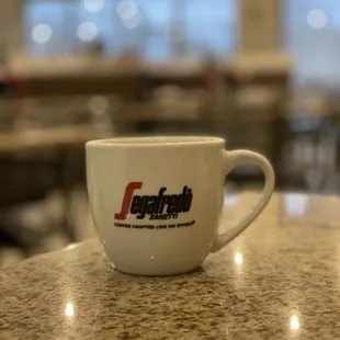 Coffee is hot and fresh!