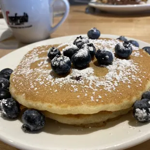 Maybe the best blueberry pancakes I've had!