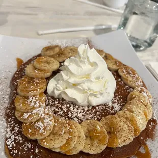 Pumpkin spice pancakes