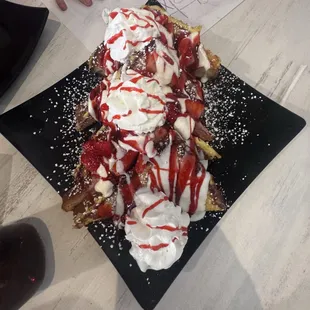 Strawberry French toast